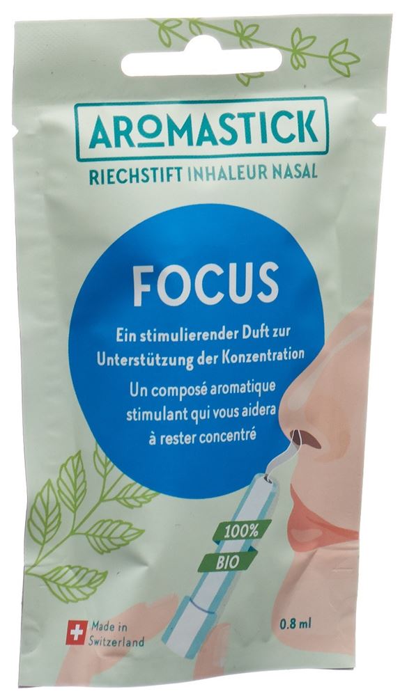 AROMASTICK Riechstift<br>1 Stück, Beutel, 100% Bio Focus