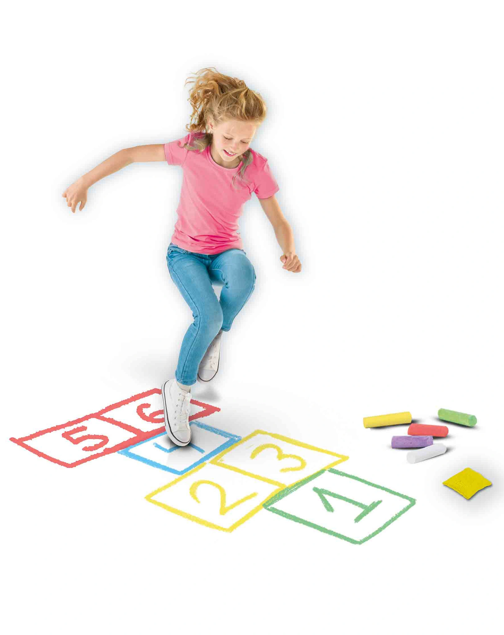 Straßenmalkreide KREIDESPIELE 5-in-1