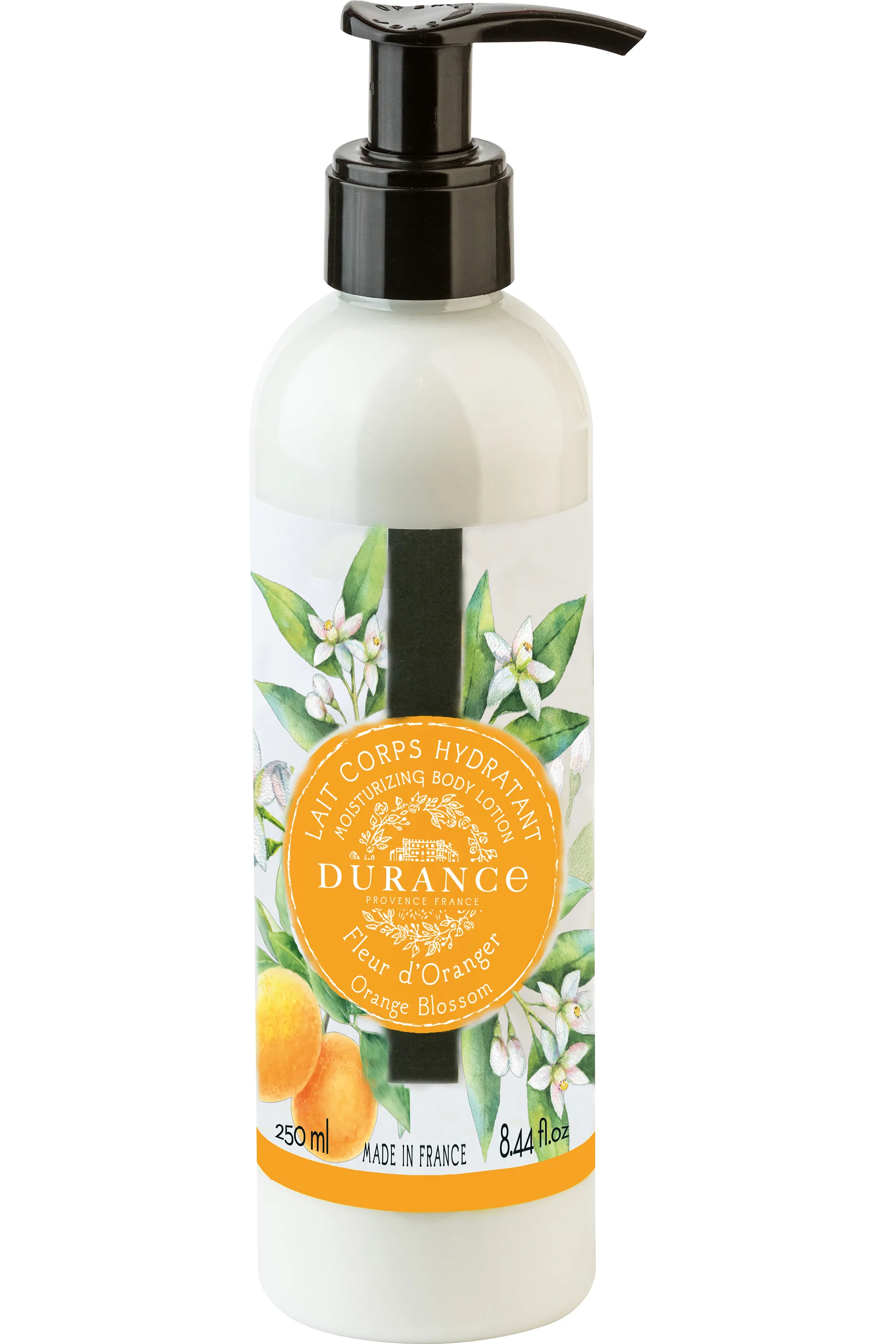 Durance Lait corps hydratant Fleur d’Oranger-250 ml