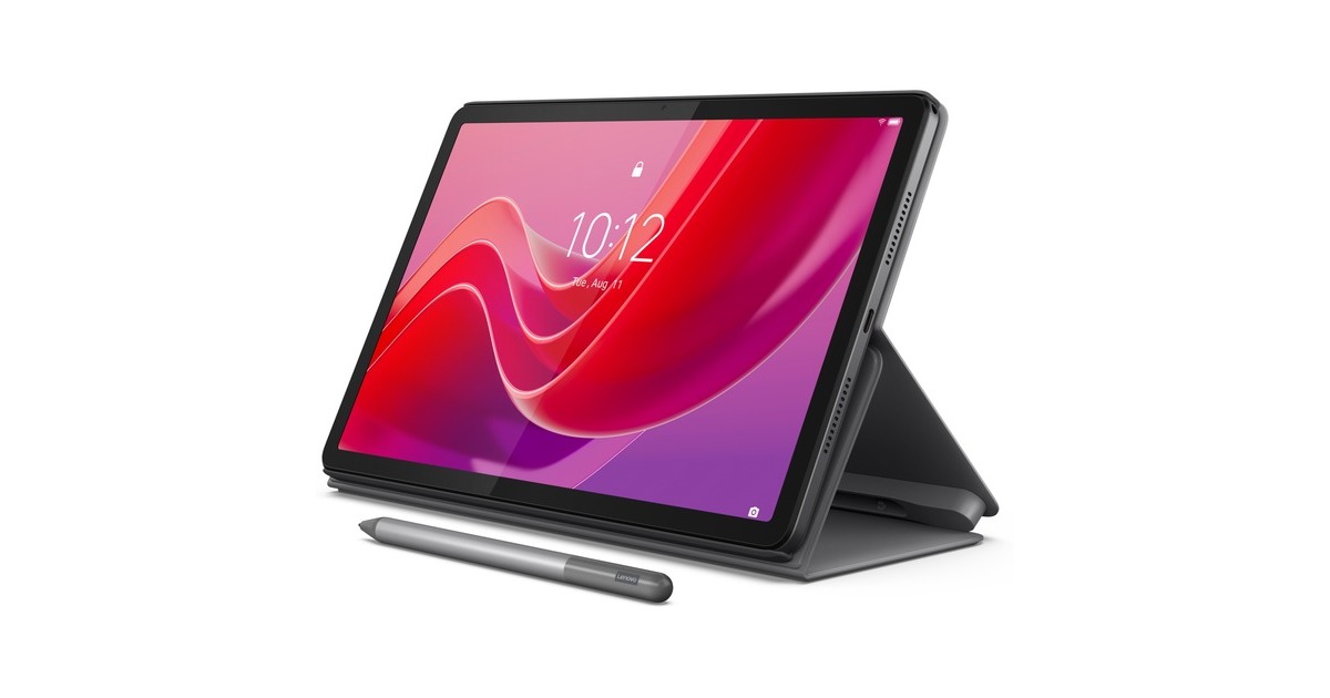 LenovoTab M11 Folio Case tablethoes  (Grijs)