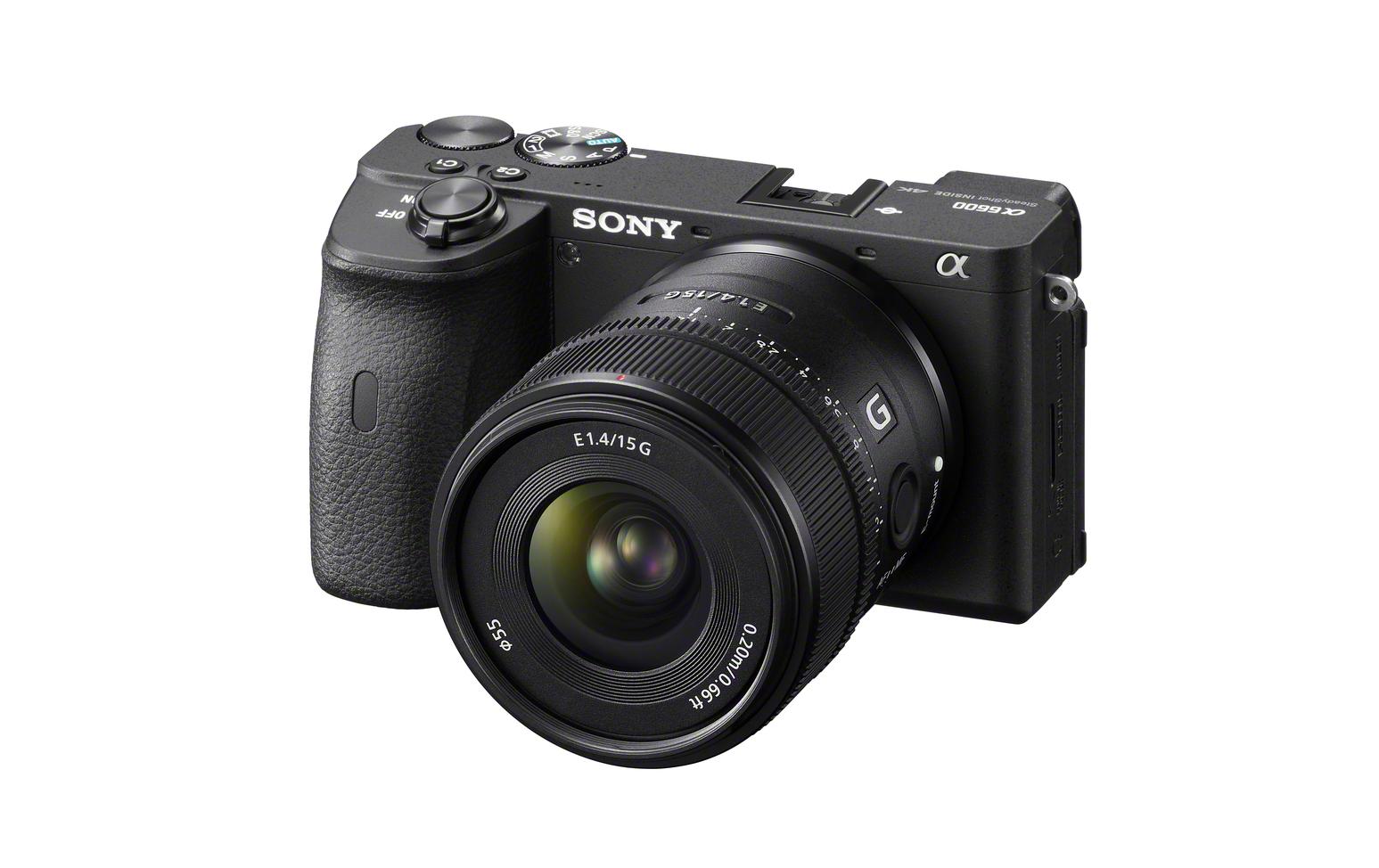 Festbrennweite E 15mm F1.4 G – Sony E-Mount<br>Ultra-Weitwinkel-Objektiv mit konstanter F1.4-Blende und hervorragende Bildqualität sowie ideale Bedienbarkeit