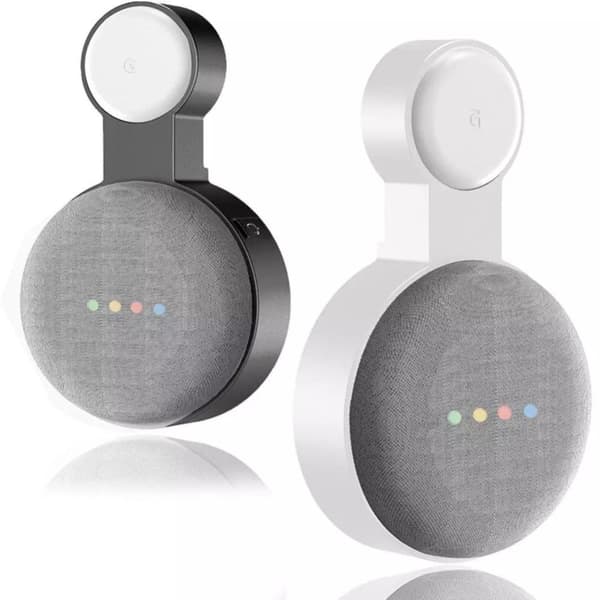 Veggfeste / henger til Google Nest Mini Gen 2 Black