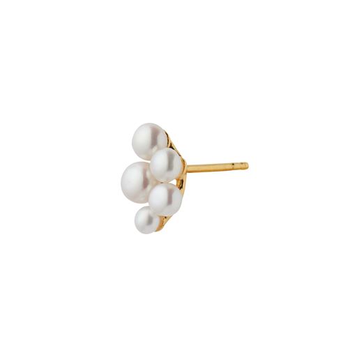 Stine A Bloom Berries Ørering, Gold Plated