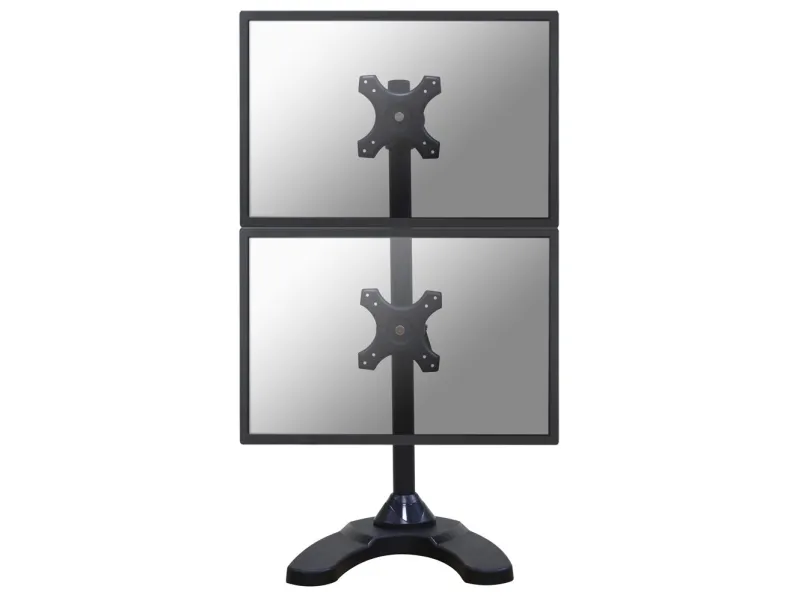 Neomounts FPMA-D700DDV - Stativ - fuld bevægelse - for 2 LCD displays - sort - skærmstørrelse: 10