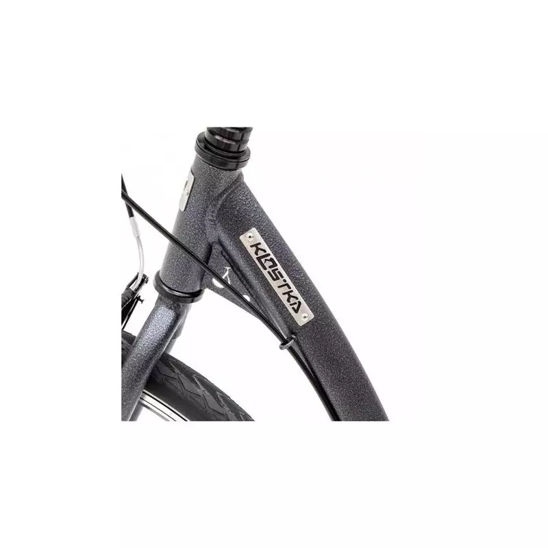 Foldable e-footbike KOSTKA e-TOUR MAX FOLD (E1) - Antic Gray