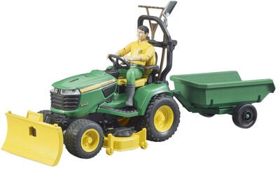 Bruder John Deere Hagetraktor Med Fører