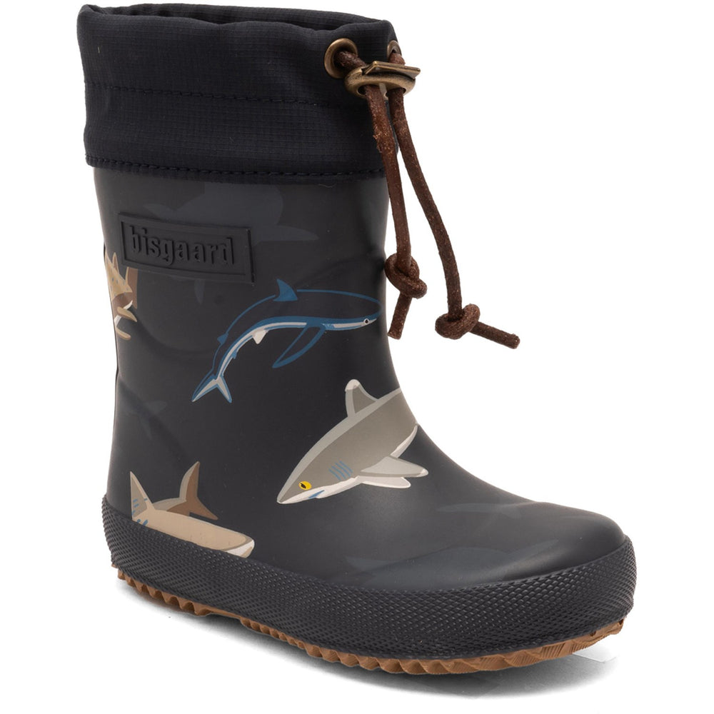 Køb Bisgaard Deep Blue Shark Termogummistøvler