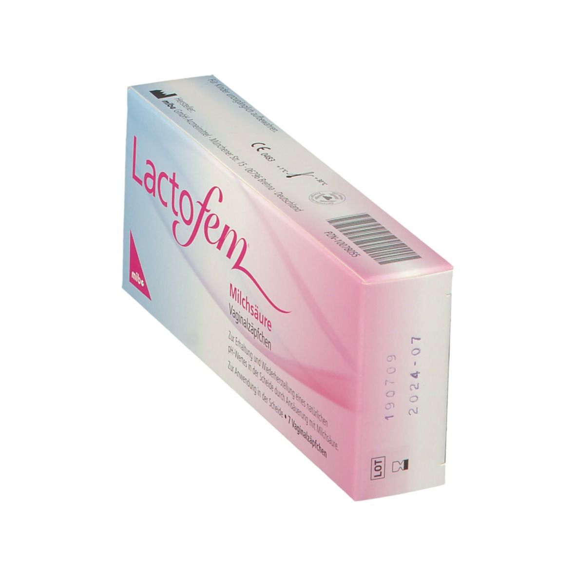 Lactofem® Milchsäure Vaginalzäpfchen
