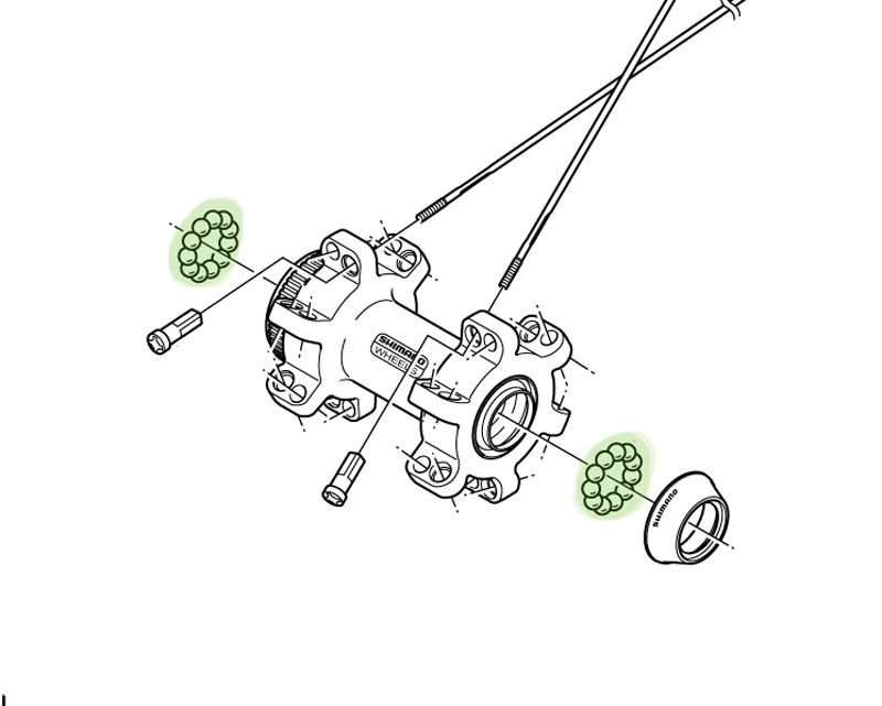 Shimano Stahl Kugeln 3/16