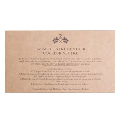 Produit d'entretien Helstons BAUME RENOVATEUR NEUTRE