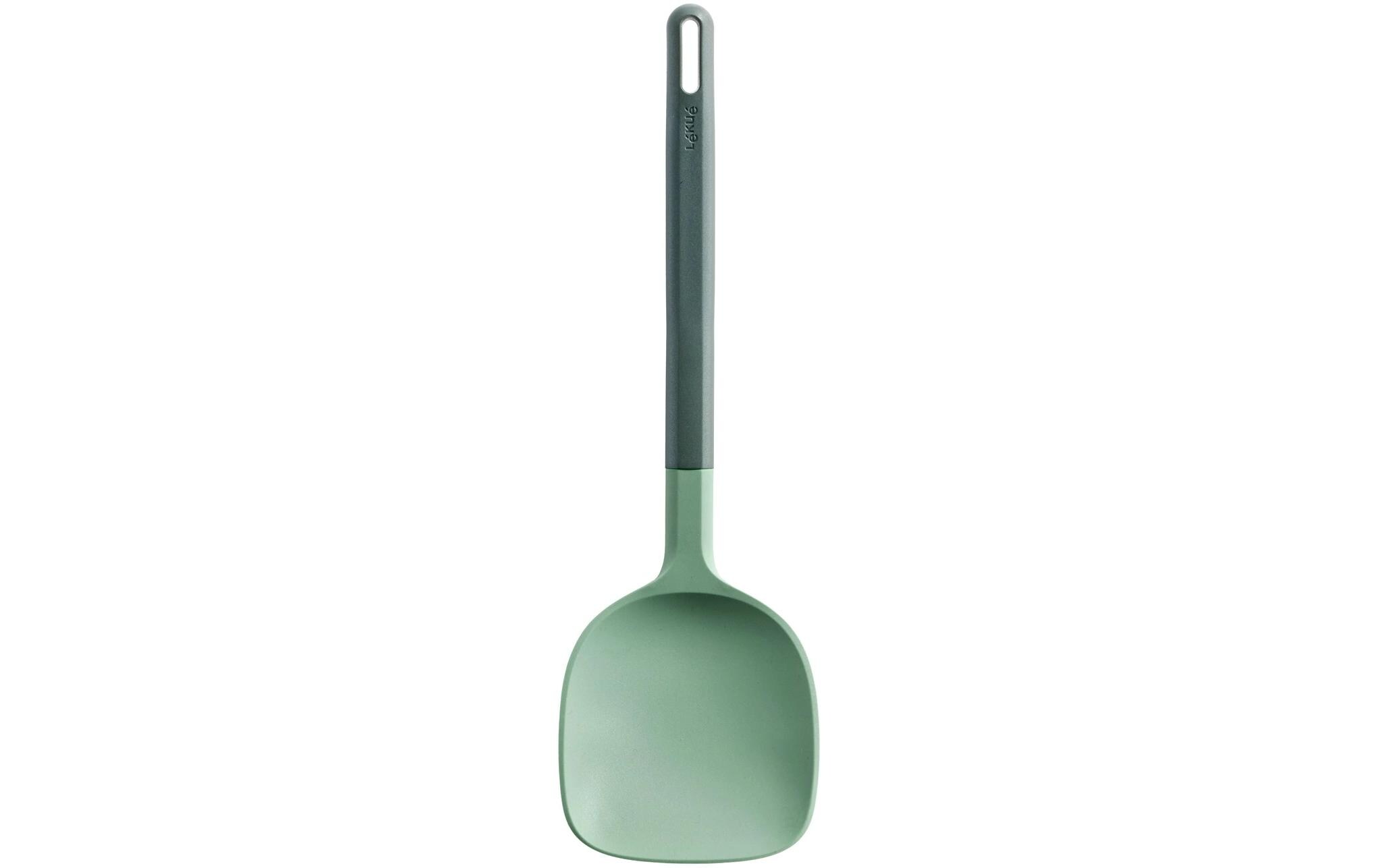 Wok-Wender PBT/Silikon, Grün/SchwarzWok-Spatel