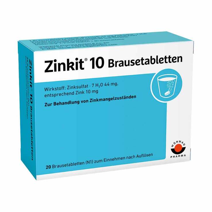 Zinkit 10 Brausetabletten, 20 St