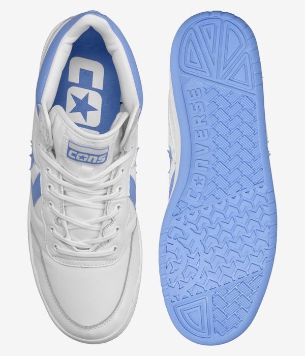 Converse CONS Fastbreak Pro Mid Schuh (white light blue white)