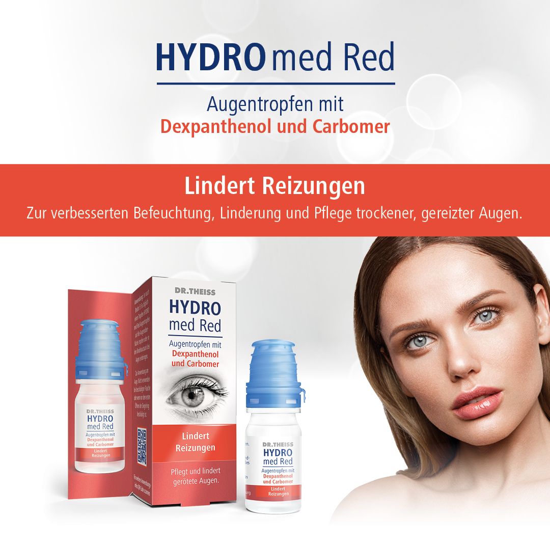 DR. THEISS Hydro med Red Augentropfen