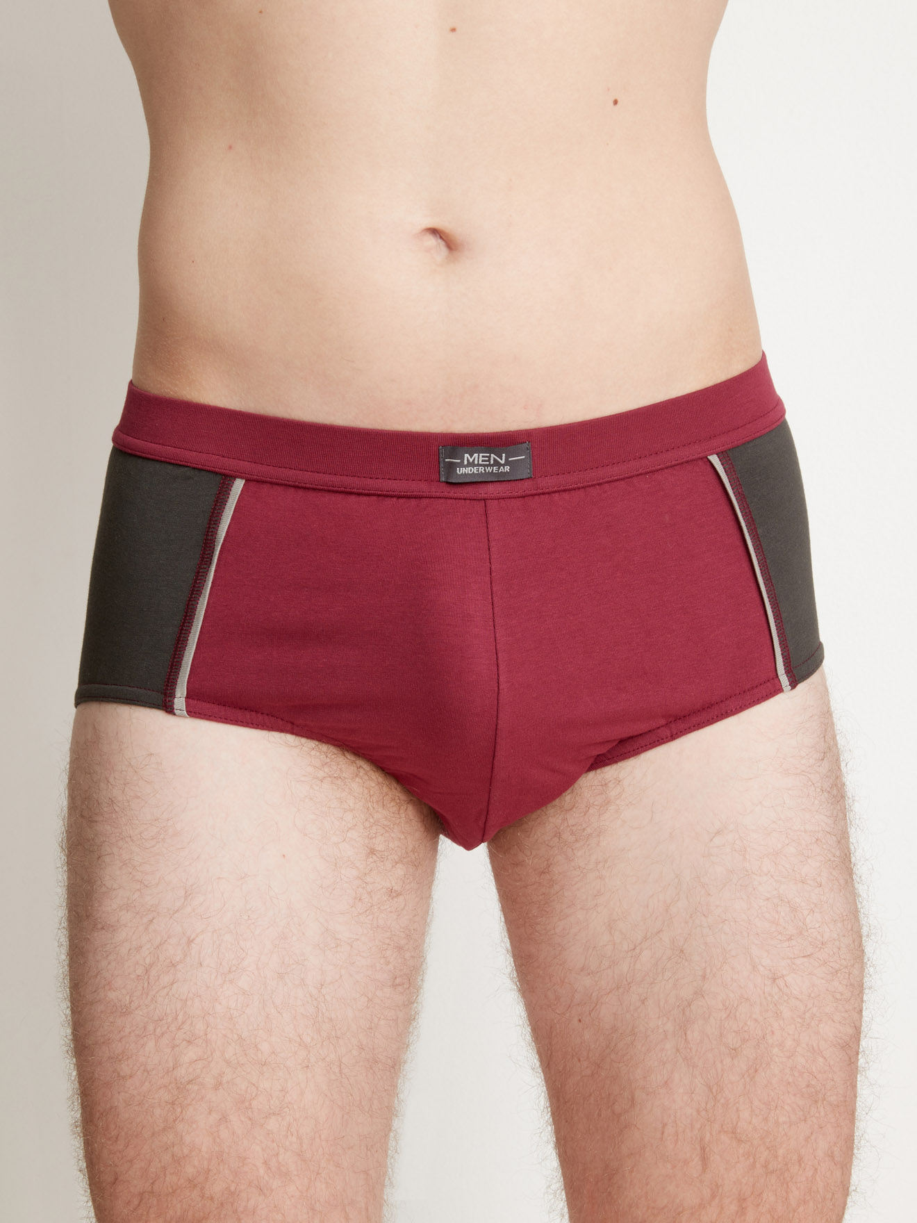 Lot de 4 slips fermés taille haute