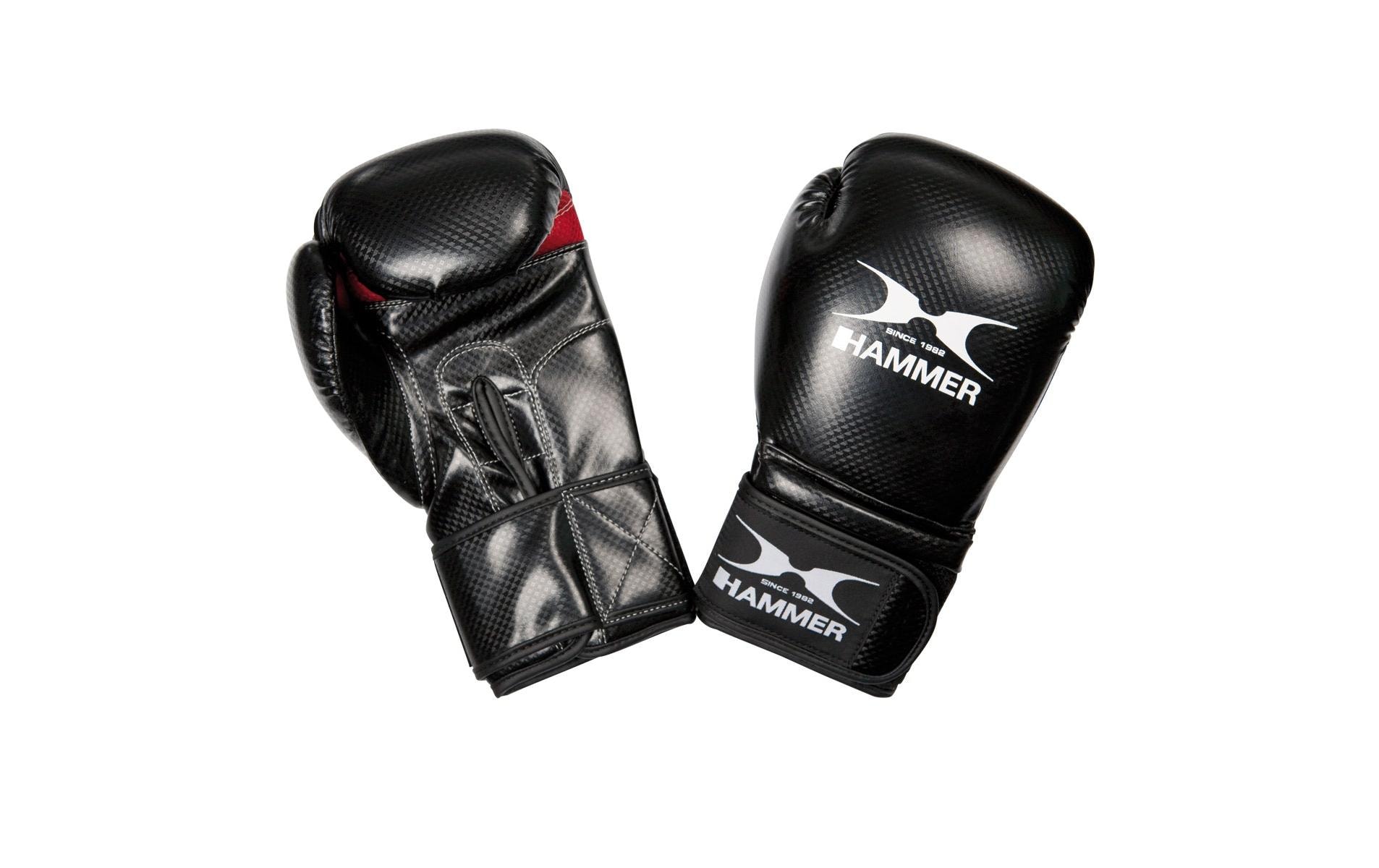 Boxhandschuhe X-Shock 10 OZFür ambitioniertes Fitness-Boxing, schwarz/rot