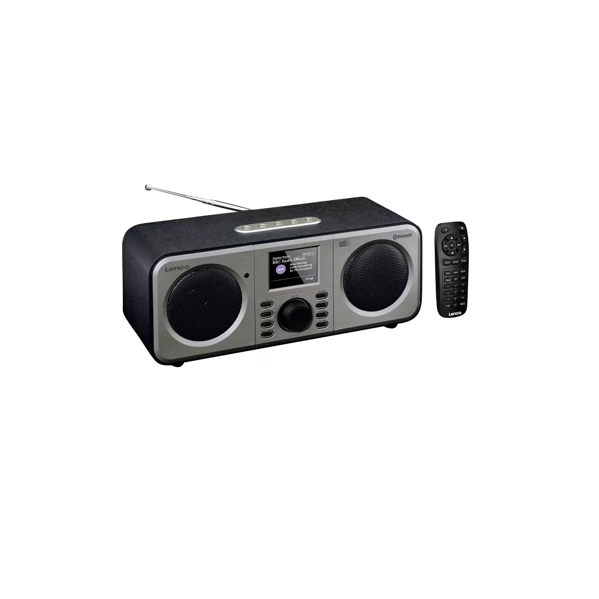 DAR-030 D DAB  Radio, schwarz LENCO Schwarz