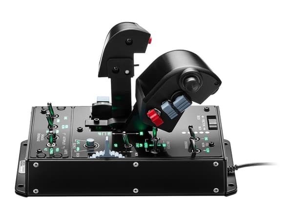 Thrustmaster HOTAS Warthog - Joystick og gasspedal - kablet - for PC