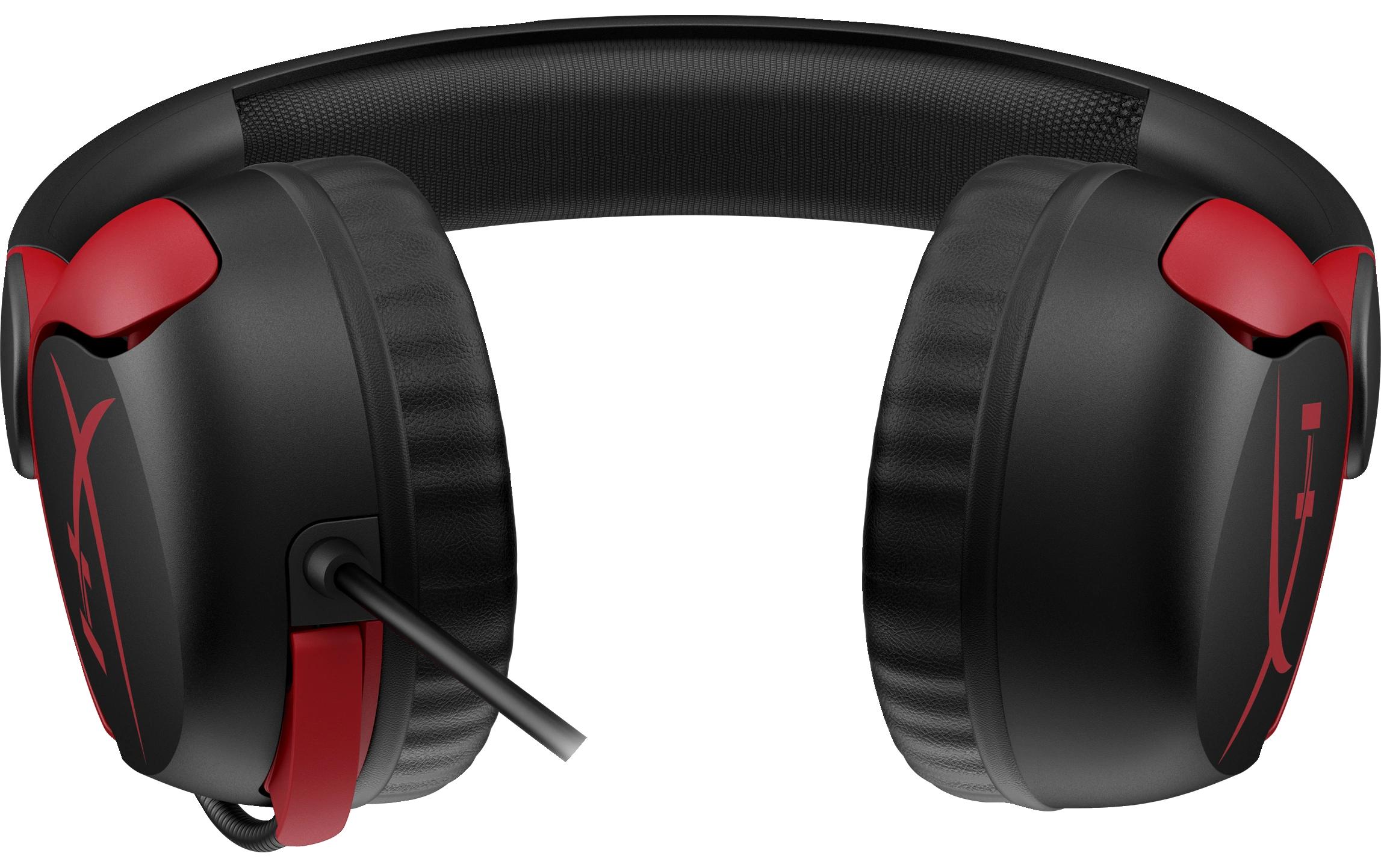 Headset Cloud Mini Rot/SchwarzKomfortables Kinder-Gaming-Headset für PC und Spielkonsolen