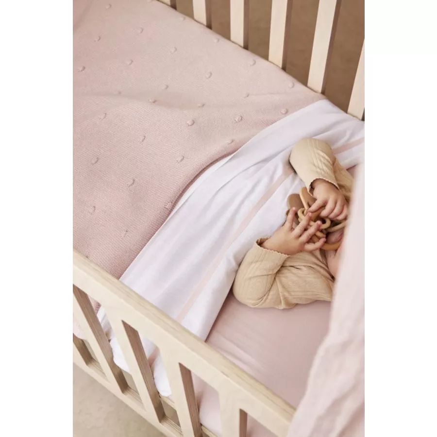 Meyco Jersey Spannbettlaken 2er Pack 60 x 120 Soft Pink