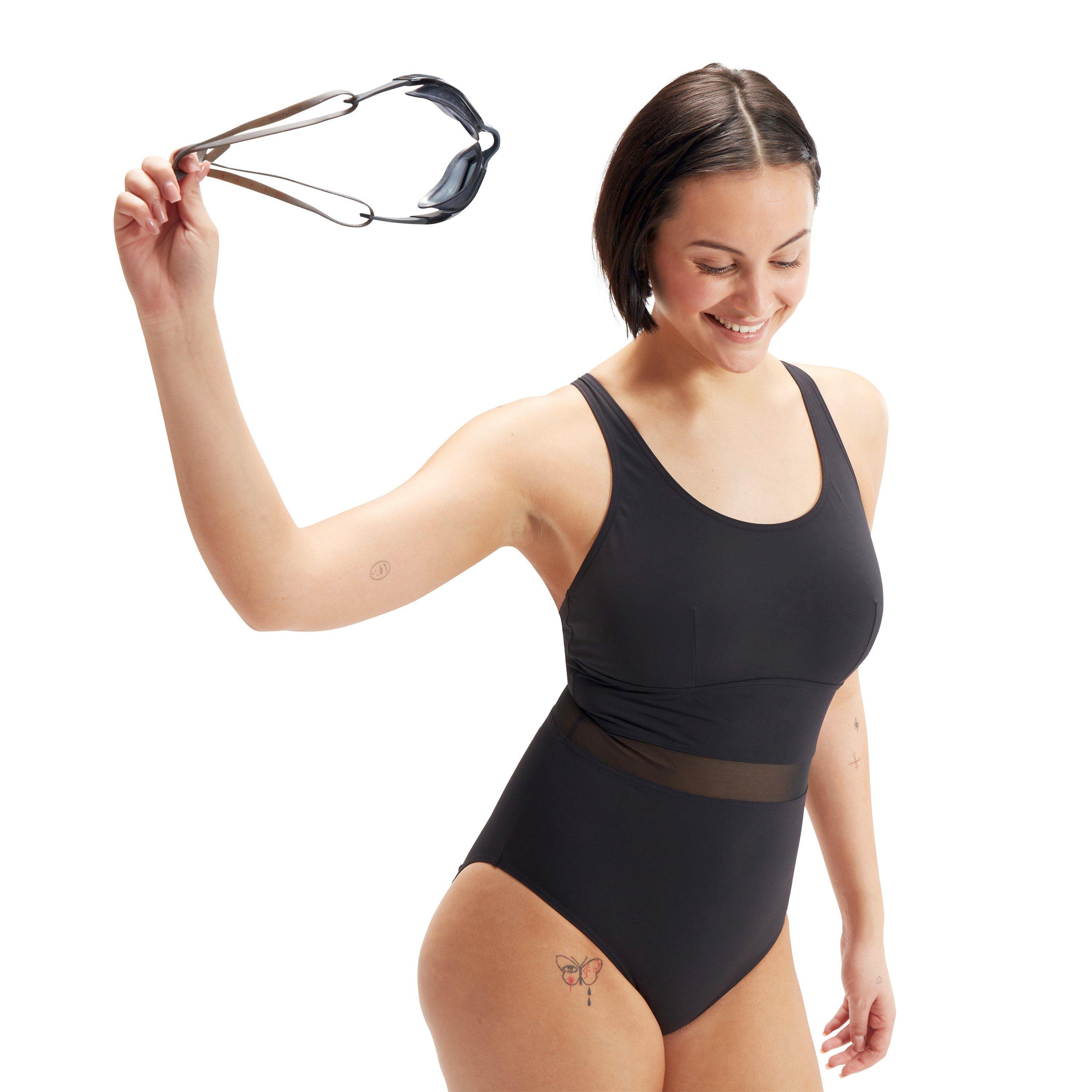 Speedo Womens Shaping LuniaGlow 1 Piece