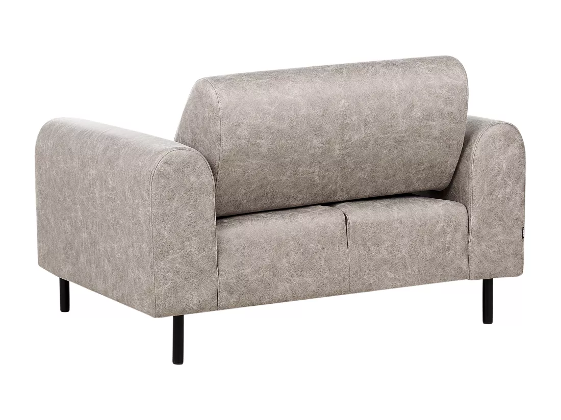 Fauteuil ASKIM Tissu Gris clair