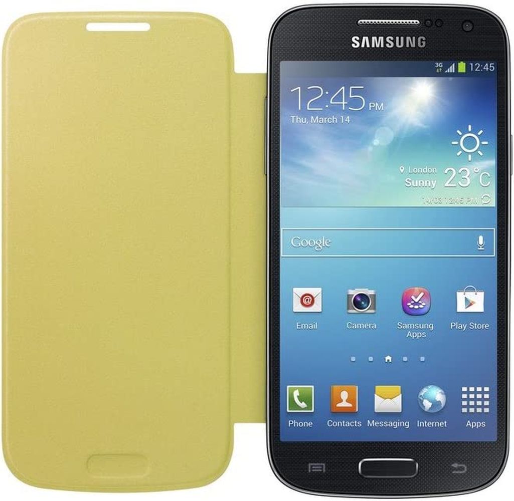 Original Samsung Galaxy S4 mini (GT-I9195) Flipcover gelb