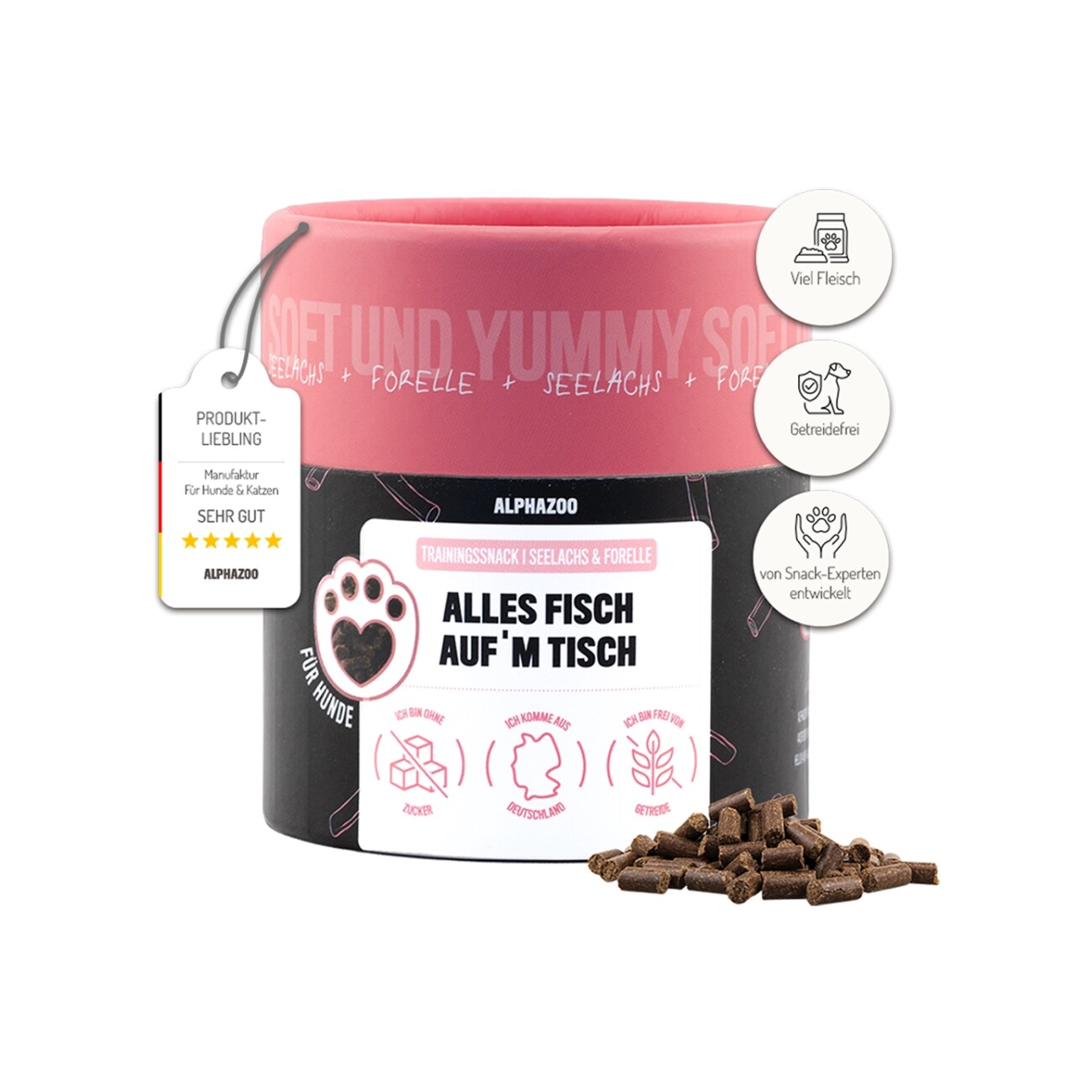 ALPHAZOO Probierset Leckerli Hund I Bundle