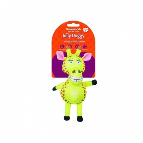 Girafa de pelúcia Jolly Doggy, amarela
