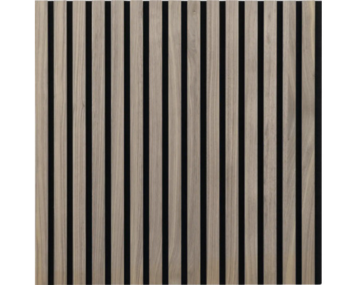 Fjordwall akoestisch paneel walnoot verpakking van 2 600 x 600 mm