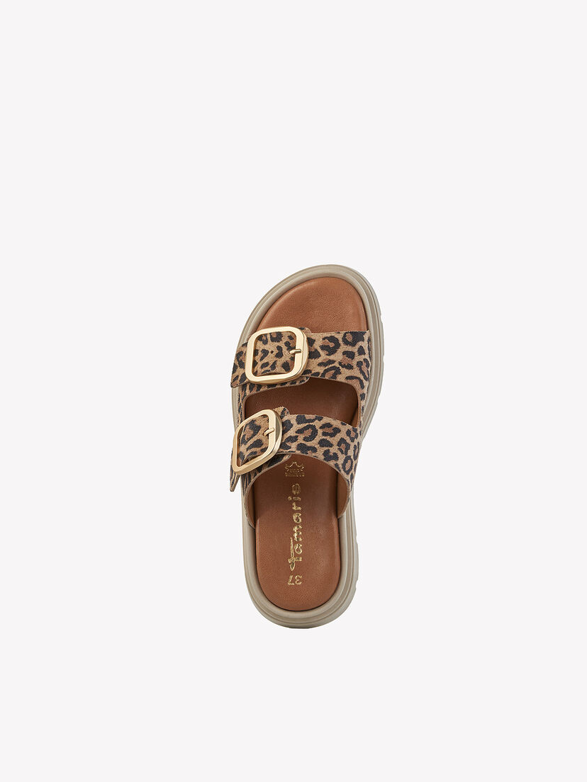 Leren Slipper - bruin