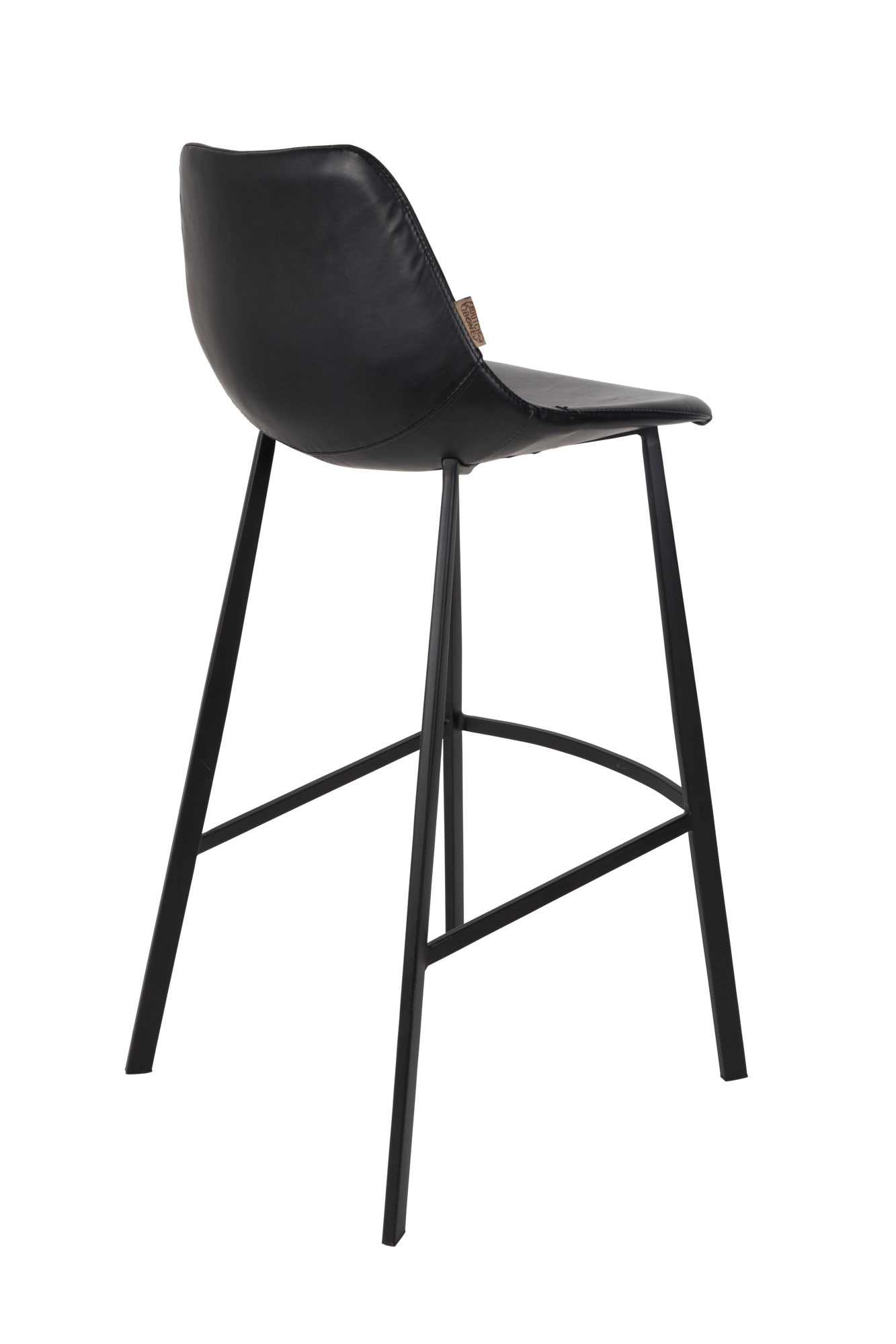 Dutchbone Franky Barkruk 80 cm Zwart