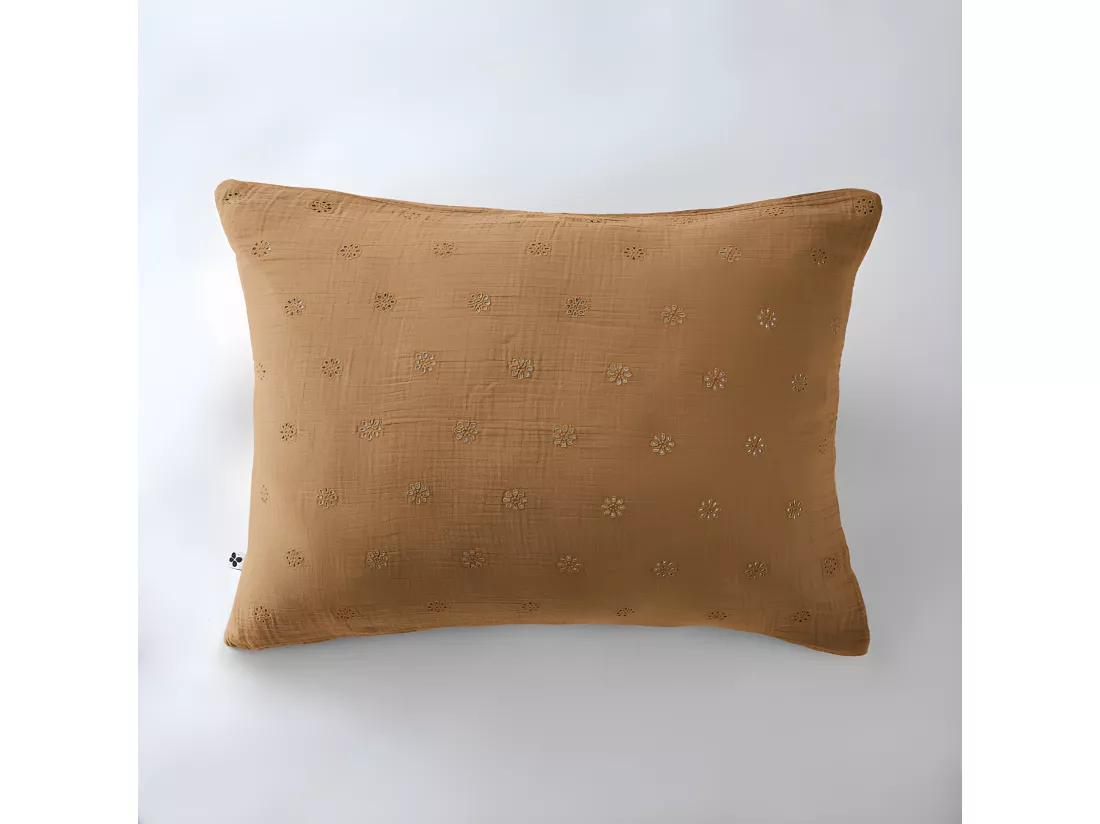 Taie d'oreiller Brodée Déco