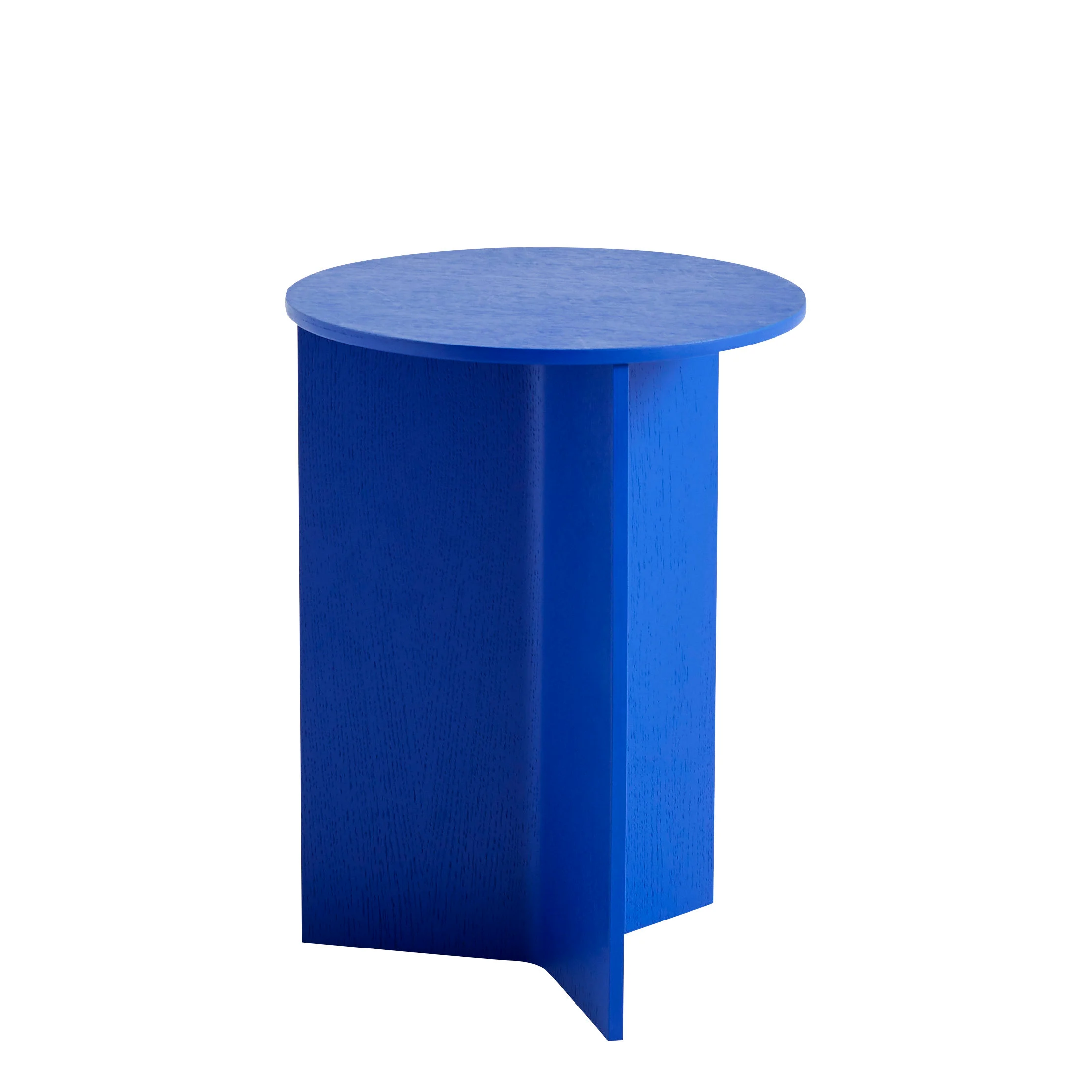 SLIT WOOD - Table d'appoint bois | Bleu