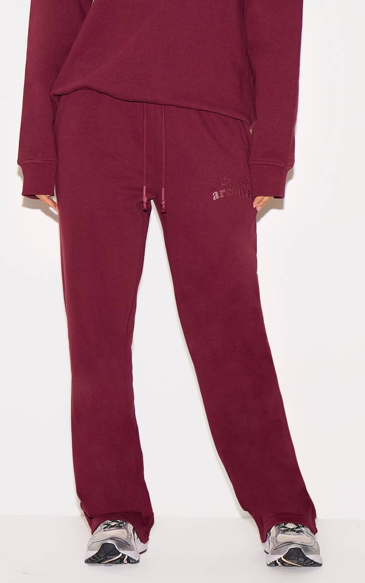 Prettylittlething Joggers À Jambes Droites Premium Studio Archives