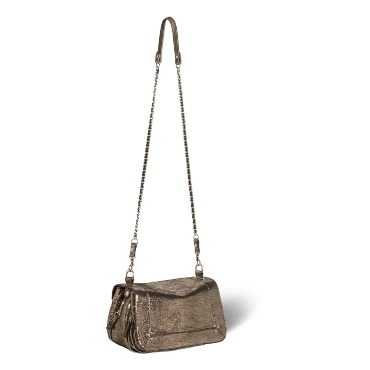 Jérôme Dreyfuss Sac Bobi Lamé | Champagne