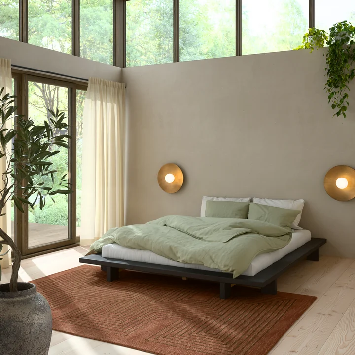 Karup Design - Japan Bett 160 x 200 cm, black night