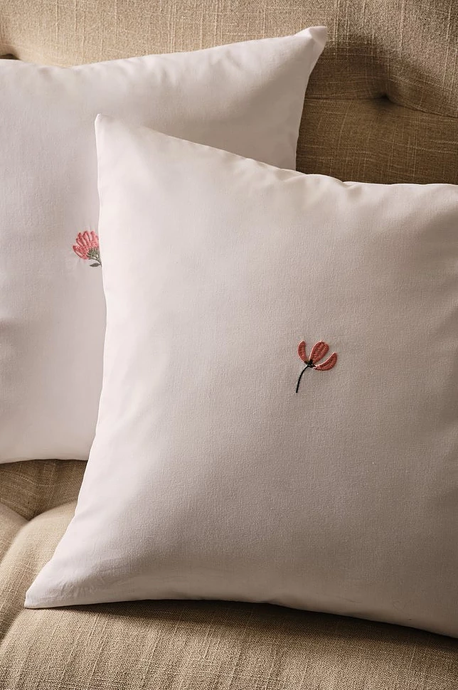 FLEUR brodert putetrekk
