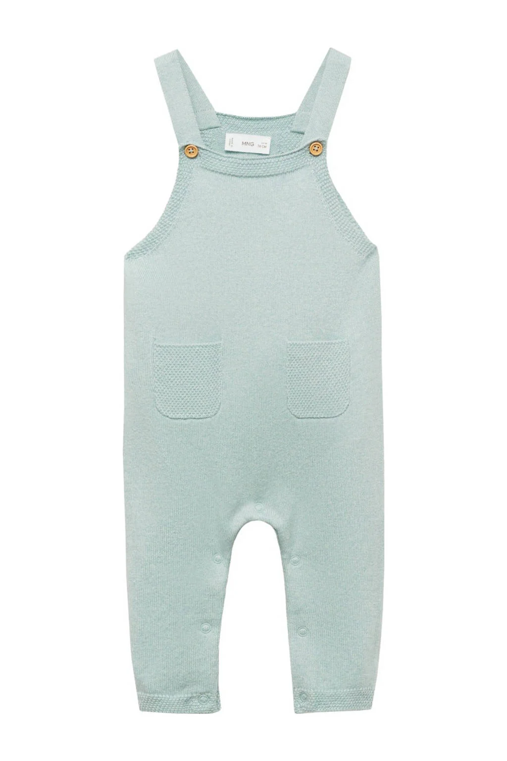 Mango Kids tuinbroek mintgroen