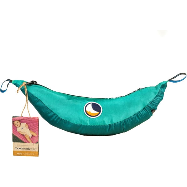 Hamac bivouac TICKET TO THE MOON MINI HAMMOCK SET EMERALD GREEN/GREEN