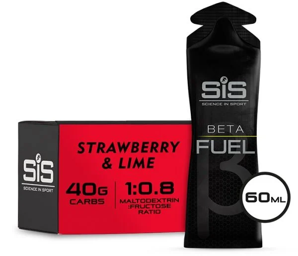 SIS Beta Fuel Gel, Strawberry Lime
