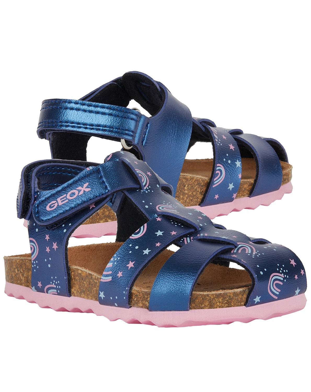 Sandalen B S. CHALKI G. A  UNIVERSE CLOSED in navy/pink