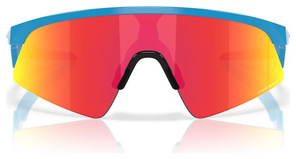 Lunettes Junior Oakley Resistor Sweep - Polished Sky Blue / Prizm Ruby / Ref : OJ9015-0228