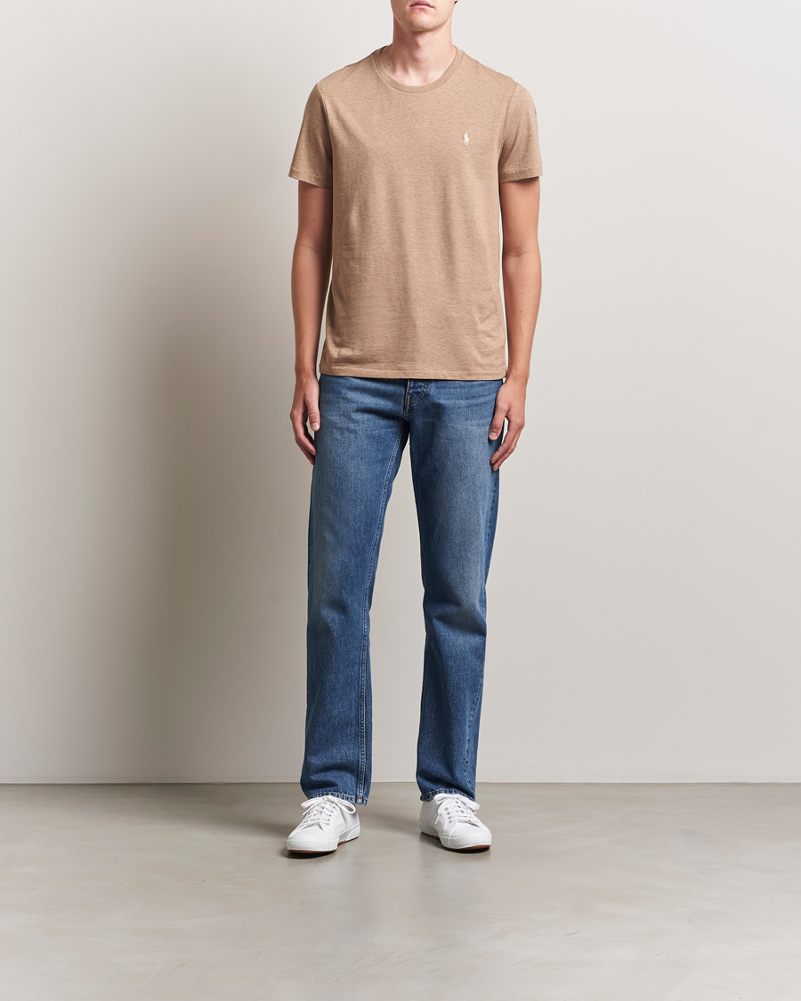 Polo Ralph Lauren Crew Neck T-Shirt Grey Cloud Heather