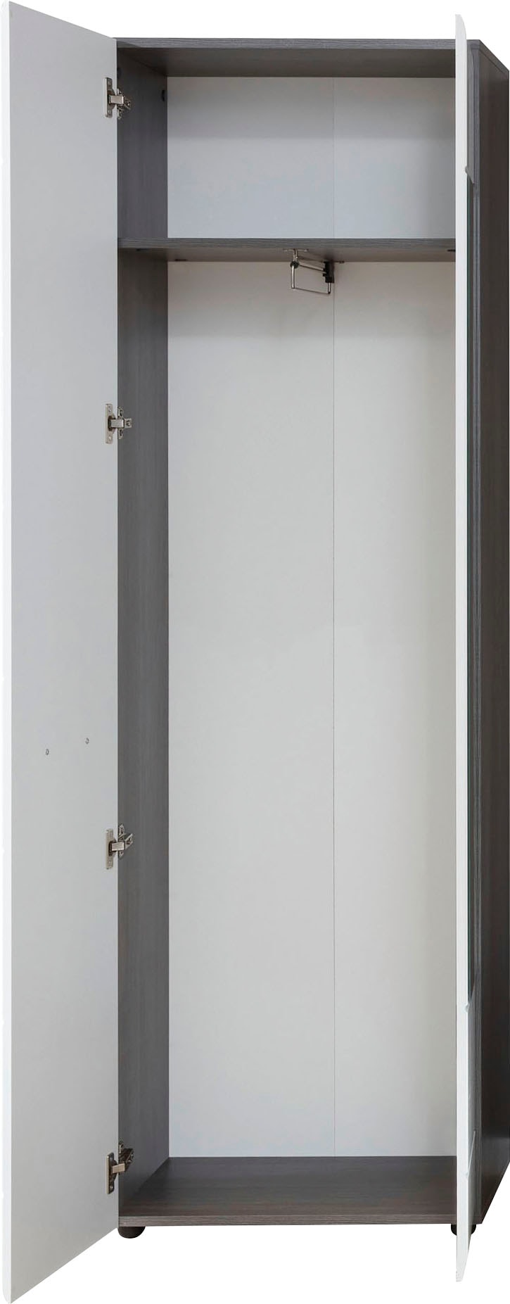 INOSIGN Garderobenschrank »Sovana« Garderobenschrank mit 2 Türen & Spiegel - (B/T/H) 60/36/191 cm