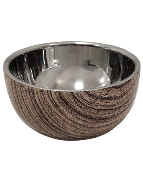 Adori Voerbak Dubbelwandig Bijou - Hondenvoerbak - 15.5x8 cm Bruin