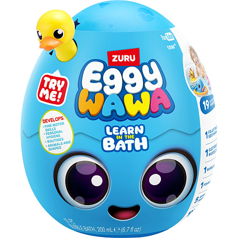 Eggy wawa bath time - medium - assorteret