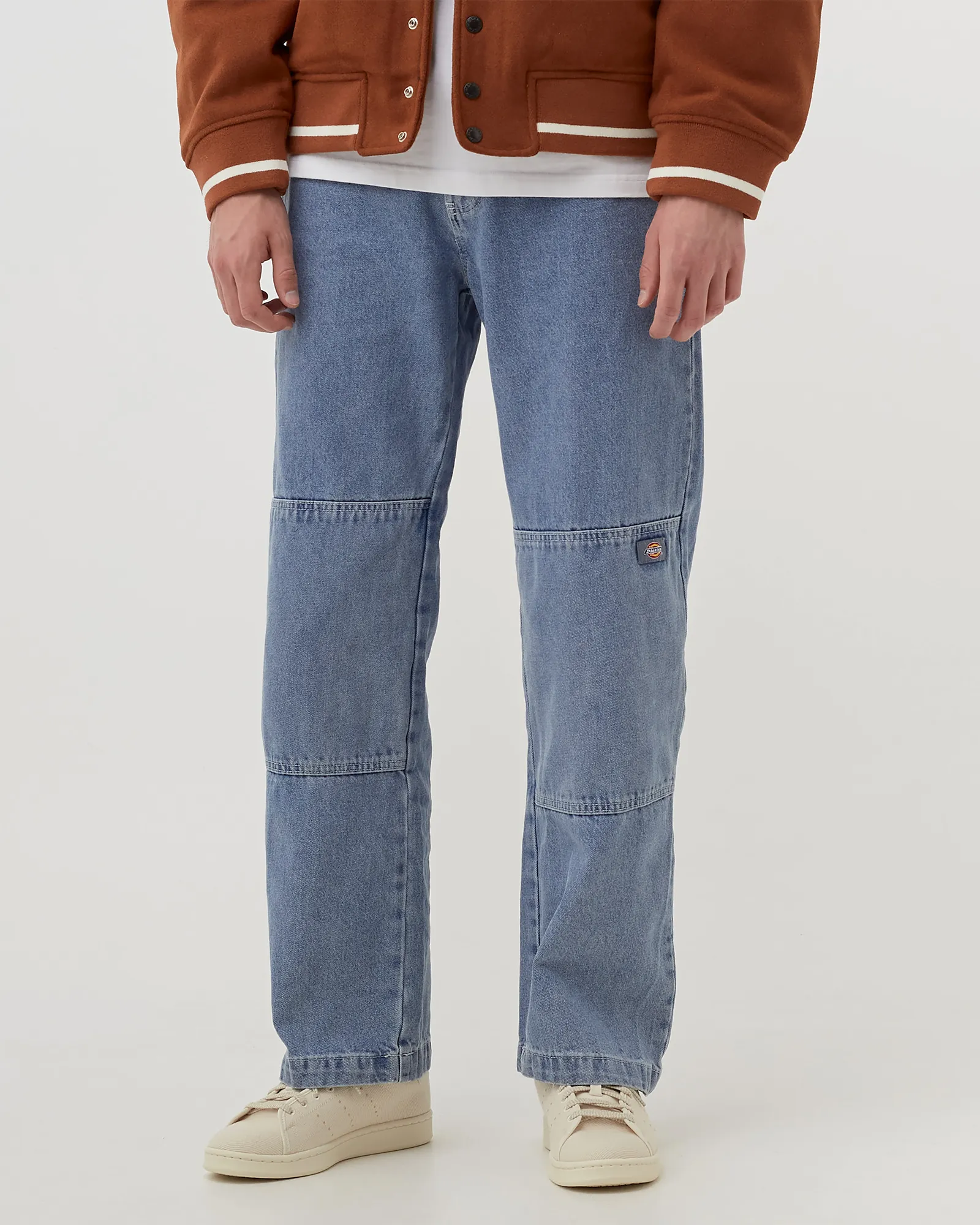 DICKIES DOUBLE KNEE DENIM PANT