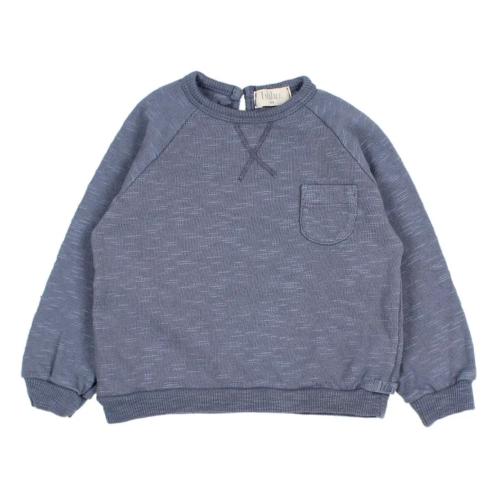 Búho Sweat Poche Jersey | Bleu marine