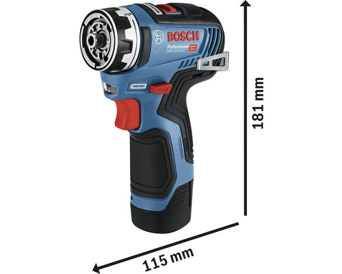 Bosch Professional GSR 12V-35 FC accuboormachine, zonder accu en lader